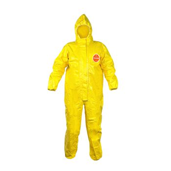 MACACÃO DE SEGURANÇA TYCHEM 2000 TERMOSSELADO AMAR... - Loja Neobetel EPI