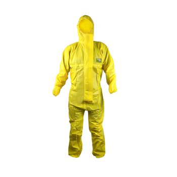MACACÃO DE SEGURANÇA AMARELO TIPO 3/4/5 ALPHATEC 2... - Loja Neobetel EPI