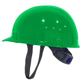CAPACETE ABA FRONTAL VERDE COM CARNEIRA PLÁSTICA U... - Loja Neobetel EPI