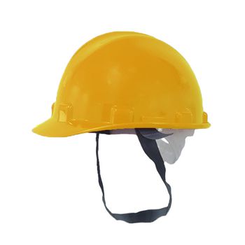 CAPACETE ABA FRONTAL AMARELO COM CARNEIRA PLÁSTICA... - Loja Neobetel EPI