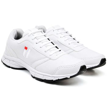 Tênis Masculino Esportivo Training Academia Caminhada Confortável Branco - Ousy Shoes