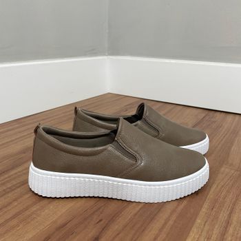 Slip On Cecilia - CHOCOLATE - B450 - Outlet Banana Rosa