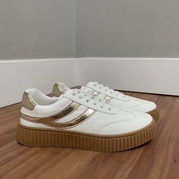 Tênis Joana - B122 - Outlet Banana Rosa
