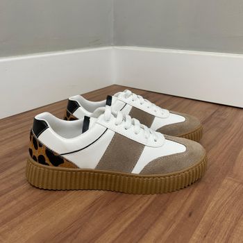 Tênis Laura - B400 - Outlet Banana Rosa