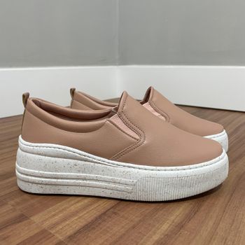 Slip On Eloá - Rosê - B520 - Outlet Banana Rosa