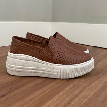 Slip On Isabela - Caramelo - B651 - Outlet Banana Rosa