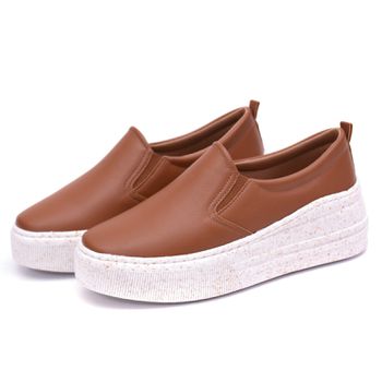 Slip On Eloá - Marrom - B521 - Outlet Banana Rosa