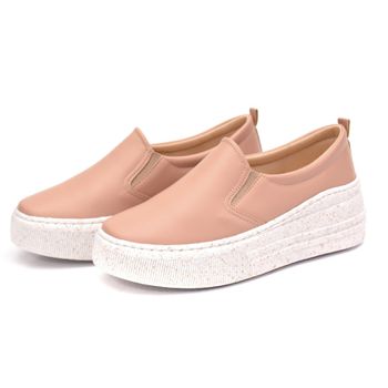 Slip On Eloá - Rosê - B520 - Outlet Banana Rosa