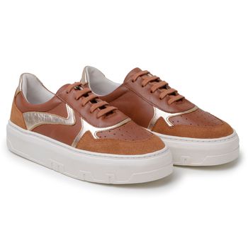 Tênis Couro Legitimo Plume 2036 - PDK FOOTWEAR