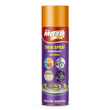 Spray Laranja Luminoso - Maza - PinteDecore