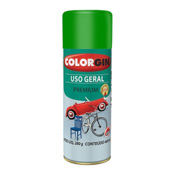 Spray Uso Geral Verde - Colorgin - PinteDecore