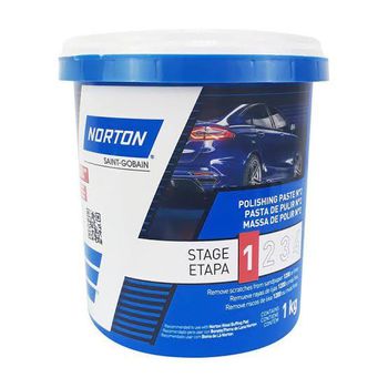 Massa De Polir Nº2 a Base D'água Etapa 1 - Norton - PinteDecore