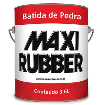 Batida De Pedra Preto 3,6 l - Maxi Rubber - PinteDecore