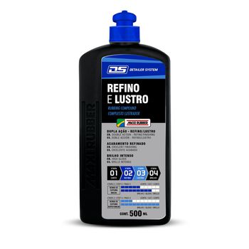 Refino e Lustro 500ml - Maxi Rubber - PinteDecore