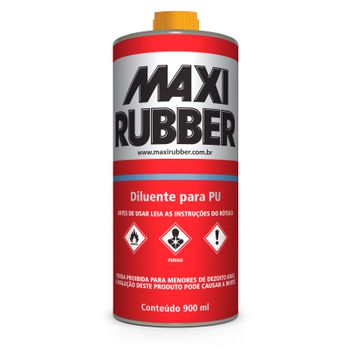 Diluente Para Pu 0,900ml - Maxi Rubber - PinteDecore