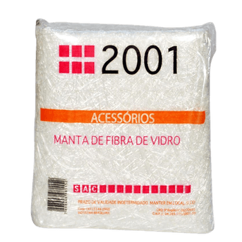 Manta De Fibra De Vidro 300g - Auto 2001 - PinteDecore