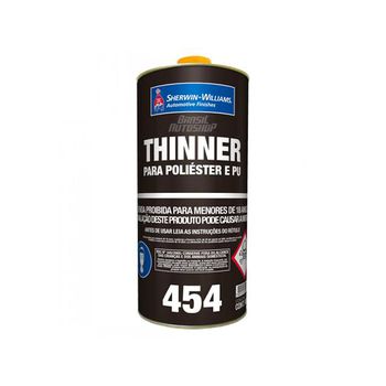 Thinner 454 Para Poliéster/poliuretano 900ml - Laz... - PinteDecore