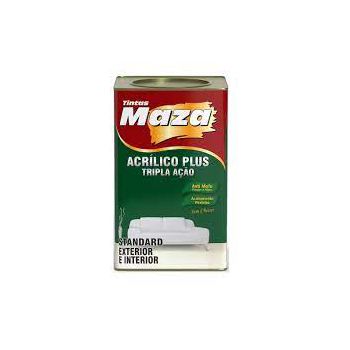 Tinta Acrílica Plus Fosco 18l - Maza - PinteDecore