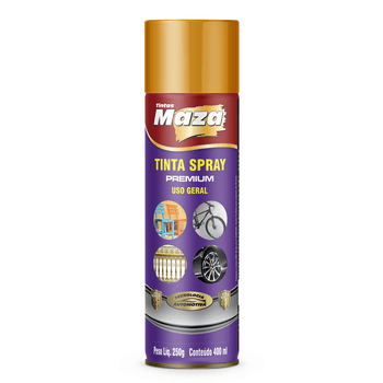 Spray Laranja Brilhante - Maza - PinteDecore