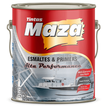 Tinta Alta Temperatura Aluminio 300° 3,6l - Maza - PinteDecore