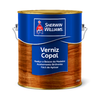 Verniz Copal Brilhante Incolor 3,6l - Sherwin Will... - PinteDecore