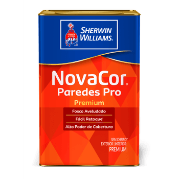 Novacor Parede Pro Fosco 18l - Sherwin Williams - PinteDecore