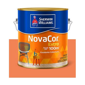 Novacor Extra Semi Brilho 3,6 l - Sherwin Willians - PinteDecore