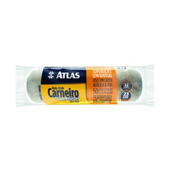 Rolo De Lã Mista Carneiro + Poliéster 228/22 - Atl... - PinteDecore