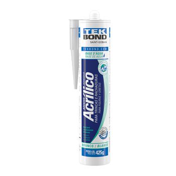 Adesivo Selador De Trincas Branco 425g - Tekbond - PinteDecore