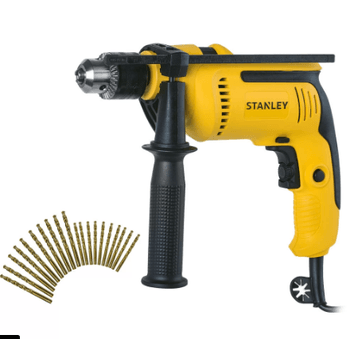 Kit Furadeira Impacto 1/2'' 700w 127v + 20 Brocas ... - PinteDecore