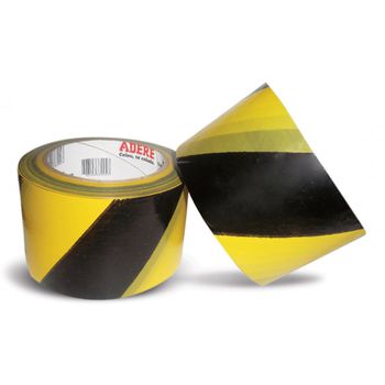 Fita Para Demarcação De Área Zebrada 870 - Adere - PinteDecore