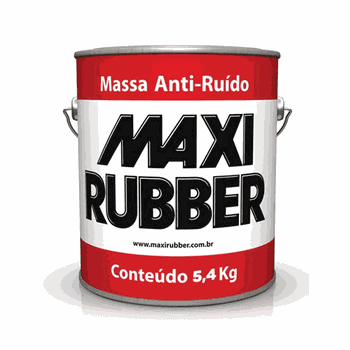 Massa Anti-ruído 5,4kg - Maxi Rubber - PinteDecore