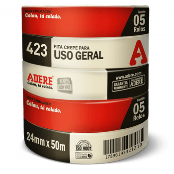 Fita Crepe De Uso Geral 423 - Adere - PinteDecore