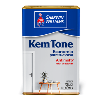 Kemtone Tinta Acrilíca 18l - Sherwin-williams - PinteDecore