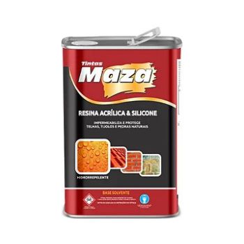 Resina Base Solvente Premium Incolor 5l - Maza - PinteDecore