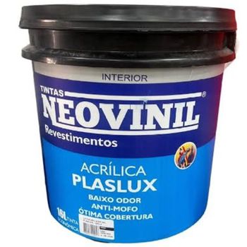 Tinta Latex Int/ext Plaslux Neovinil 16l - PinteDecore
