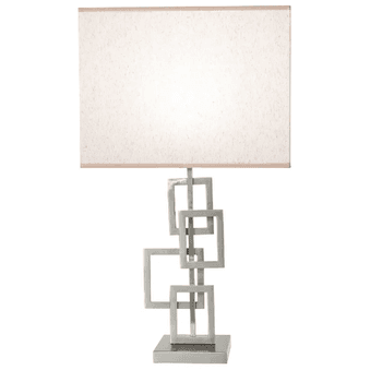 Abajur Balance Niquel 1xe27 Bulbo Max 40w (somente... - PinteDecore