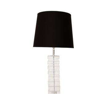 Abajur Classic Cromado / Transparente 1xe27 Bulbo ... - PinteDecore