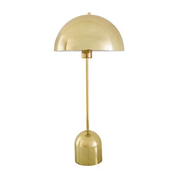 Abajur Glo Dourado 1xe27 Bulbo Max 40w - PinteDecore