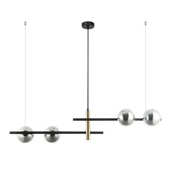 Pendente Bambu Preto / Bronze 4xg9 Max 25w - PinteDecore