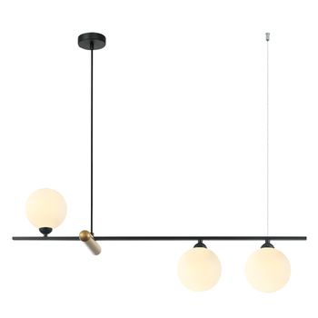 Pendente Bambu Preto / Bronze 3xg9 Max 25w - PinteDecore