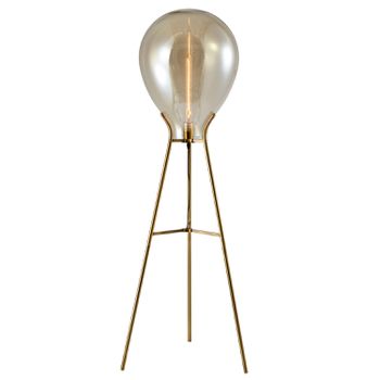 Coluna Caju Bronze Conhaque 1xe27 Bulbo Max 40w - PinteDecore