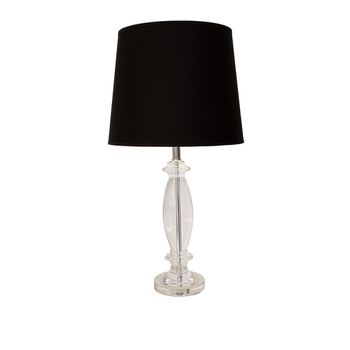 Abajur Scent Cromado / Transparente 1xe27 Bulbo Ma... - PinteDecore