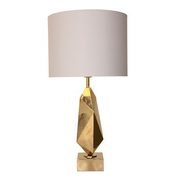 Abajur Veneto Dourado 1xe27 Bulbo Max 40w (somente... - PinteDecore