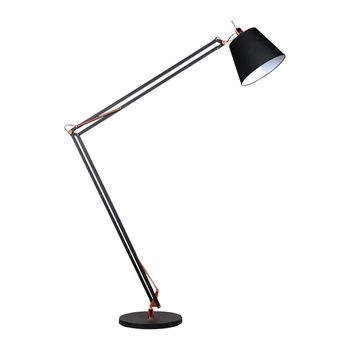 Coluna Scope Cobre / Preto 1xe27 Bulbo Max 40w - PinteDecore