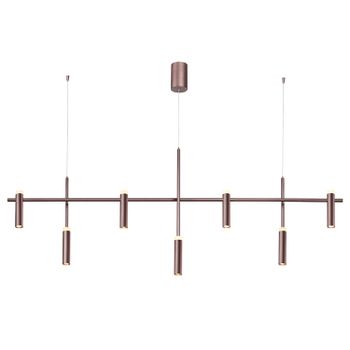 Pendente Archi Bronze 7xled 7w - PinteDecore