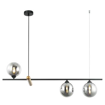 Pendente Bambu Preto / Bronze 3xg9 Max 25w - PinteDecore