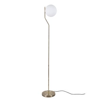 Coluna Viva Dourado / Branco 1xe27 Bolinha Max 5w - PinteDecore