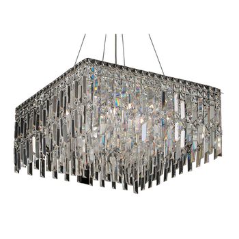 Pendente Charm Cromado / Transparente 13xg9 Max 40 - PinteDecore