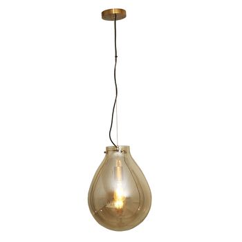 Pendente Caju Bronze / Conhaque 1xe27 Bulbo Max 40 - PinteDecore